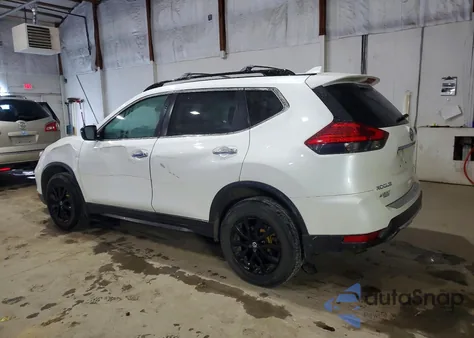 2017 Nissan Rogue Sv z USA, uszkodzony, nr VIN 5N1AT2MV0HC820212